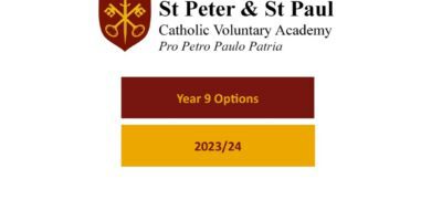 Year 9 Options Evening – Wednesday 29th March
